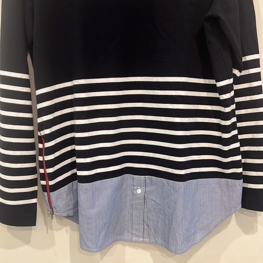 Elliott Lauren Too Navy and White Size S - Picture 3 of 7